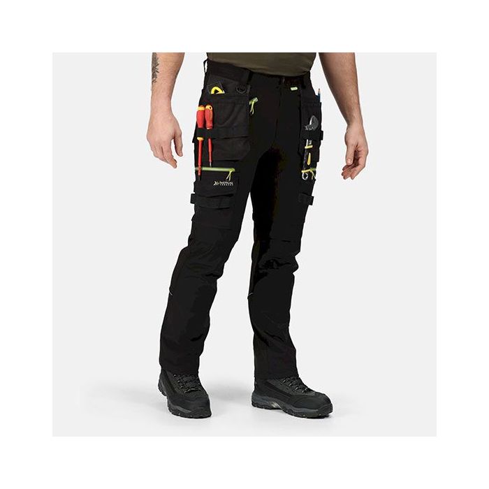 Regatta Professional Mens Heroic Multi Pockets Work Workwear Pants Trousers  | eBay