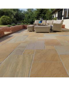 Pavestone Premium Calibrated Sandstone Paving - Buff