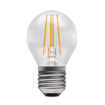 Bell 60747 3.3W ES 4000K Dimmable Clear Round LED Filament