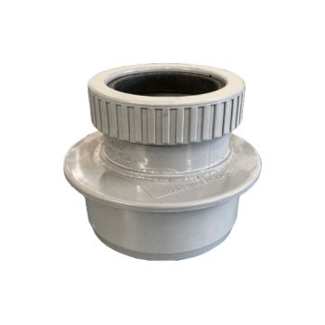 Polypipe SD101 3" Grey Soil 82 x 50mm Soil Reducer