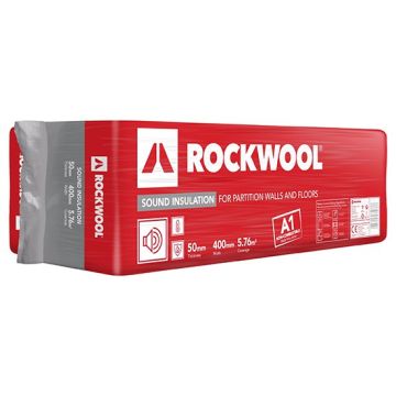 Rockwool Insulation Sound Slab - 1200 x 400mm