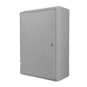 Tricel EB0012 White Surface Mounted BS 8567 Electrical Meter Box with Door
