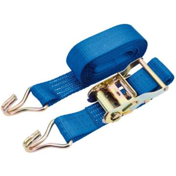 Draper 60958 1000Kg Ratcheting Tie Down Straps - 5.4 Metre x 50mm