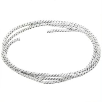 3 Core 1mm² Non Kink Braided Flex - 2.5 Metre