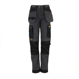 DeWalt Roseville Womens Work Trousers Grey/Black Size 8 29 L